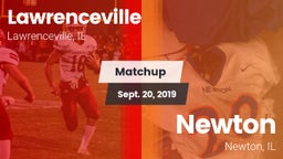 Matchup: Lawrenceville vs. Newton  2019