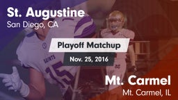 Matchup: St. Augustine vs. Mt. Carmel  2016