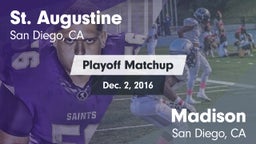 Matchup: St. Augustine vs. Madison  2016