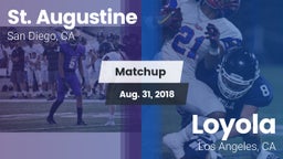 Matchup: St. Augustine vs. Loyola  2018