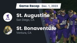 Recap: St. Augustine  vs. St. Bonaventure  2023