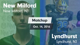 Matchup: New Milford vs. Lyndhurst  2016