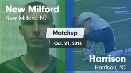 Matchup: New Milford vs. Harrison  2016