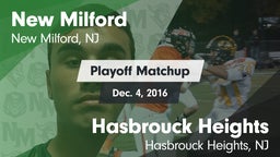Matchup: New Milford vs. Hasbrouck Heights  2016