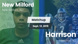Matchup: New Milford vs. Harrison  2019