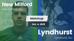 Matchup: New Milford vs. Lyndhurst  2019