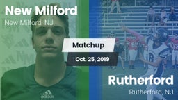 Matchup: New Milford vs. Rutherford  2019