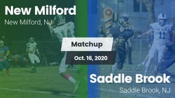 Matchup: New Milford vs. Saddle Brook  2020