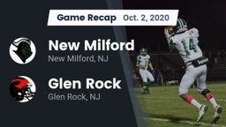 Recap: New Milford  vs. Glen Rock  2020