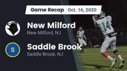 Recap: New Milford  vs. Saddle Brook  2020