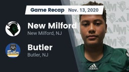 Recap: New Milford  vs. Butler  2020