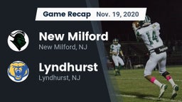 Recap: New Milford  vs. Lyndhurst  2020