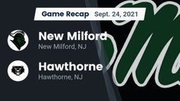 Recap: New Milford  vs. Hawthorne  2021