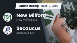 Recap: New Milford  vs. Secaucus  2022
