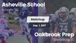 Matchup: Asheville vs. Oakbrook Prep  2017