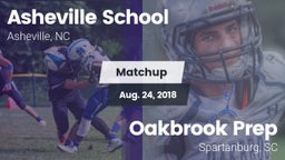 Matchup: Asheville vs. Oakbrook Prep  2018