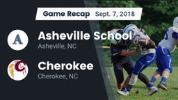 Recap: Asheville School vs. Cherokee  2018