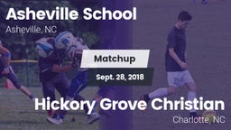 Matchup: Asheville vs. Hickory Grove Christian  2018