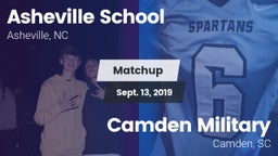 Matchup: Asheville vs. Camden Military  2019