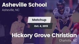 Matchup: Asheville vs. Hickory Grove Christian  2019