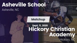 Matchup: Asheville vs. Hickory Christian Academy 2020