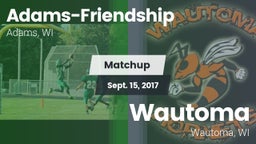 Matchup: Adams-Friendship vs. Wautoma  2017