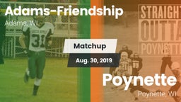 Matchup: Adams-Friendship vs. Poynette  2019