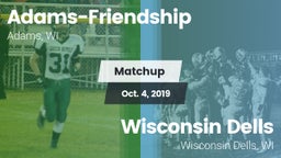 Matchup: Adams-Friendship vs. Wisconsin Dells  2019