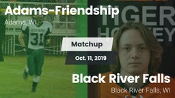 Matchup: Adams-Friendship vs. Black River Falls  2019