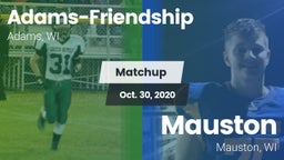 Matchup: Adams-Friendship vs. Mauston  2020