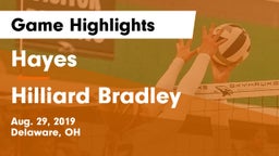 Hayes  vs Hilliard Bradley  Game Highlights - Aug. 29, 2019