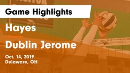 Hayes  vs Dublin Jerome Game Highlights - Oct. 14, 2019
