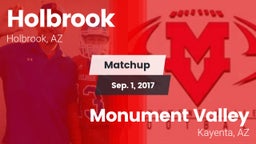 Matchup: Holbrook vs. Monument Valley  2017