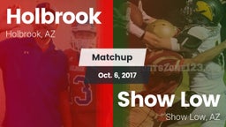 Matchup: Holbrook vs. Show Low  2017