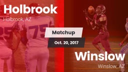 Matchup: Holbrook vs. Winslow  2017