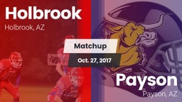 Matchup: Holbrook vs. Payson  2017