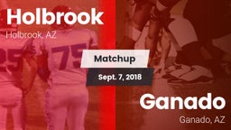 Matchup: Holbrook vs. Ganado  2018