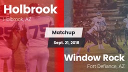Matchup: Holbrook vs. Window Rock  2018
