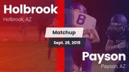 Matchup: Holbrook vs. Payson  2018