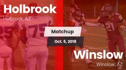 Matchup: Holbrook vs. Winslow  2018