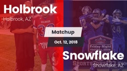 Matchup: Holbrook vs. Snowflake  2018