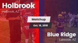 Matchup: Holbrook vs. Blue Ridge  2018