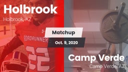 Matchup: Holbrook vs. Camp Verde  2020