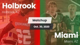 Matchup: Holbrook vs. Miami  2020