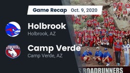 Recap: Holbrook  vs. Camp Verde  2020