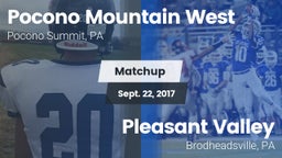 Matchup: Pocono Mountain West vs. Pleasant Valley  2017