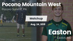 Matchup: Pocono Mountain West vs. Easton  2018