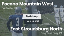 Matchup: Pocono Mountain West vs. East Stroudsburg North  2019