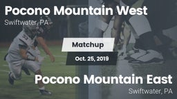 Matchup: Pocono Mountain West vs. Pocono Mountain East  2019