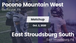 Matchup: Pocono Mountain West vs. East Stroudsburg  South 2020
